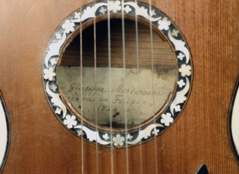 Giuseppe Marconcini Guitar - Ferrara 1824