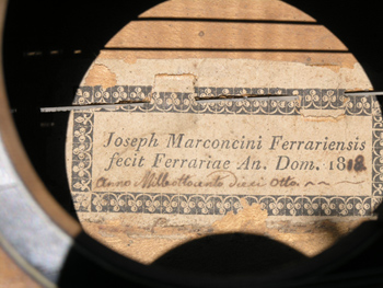 Giuseppe Marconcini label